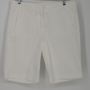 J.Crew, White Shorts with Pockets,  Size 4